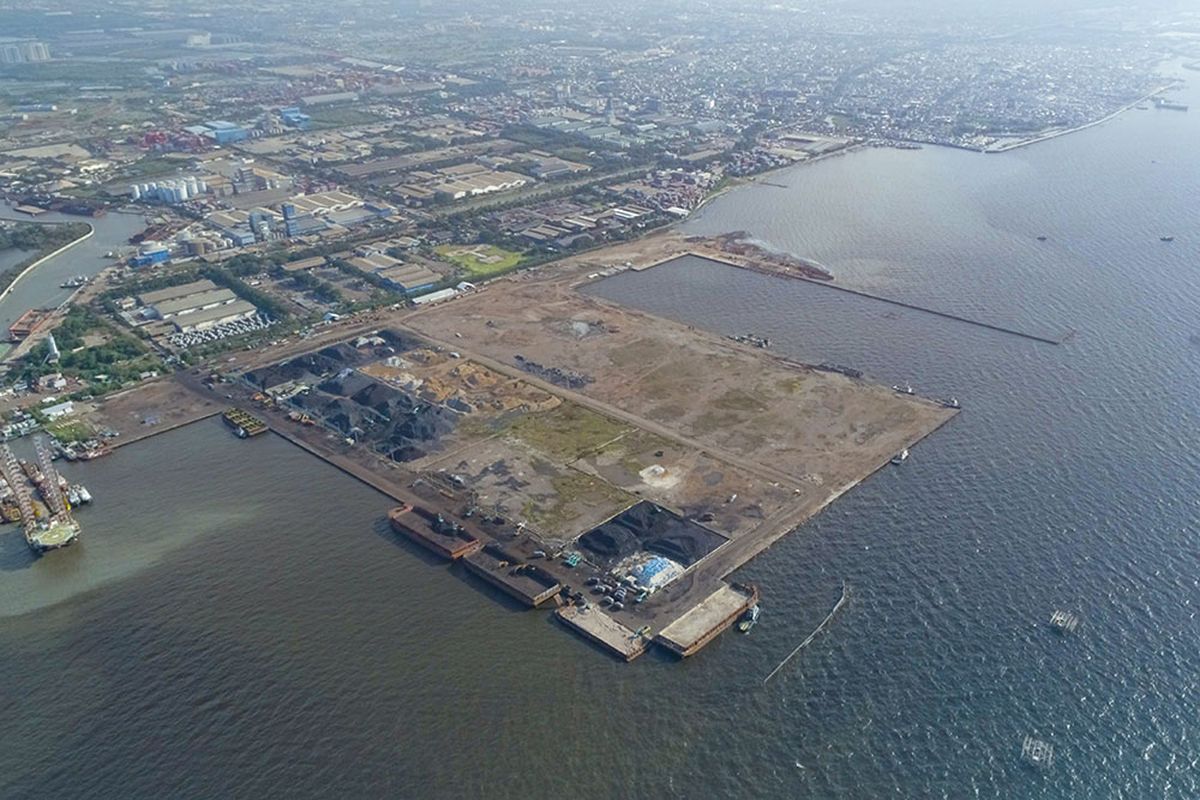 Pembangunan Pelabuhan Marunda.