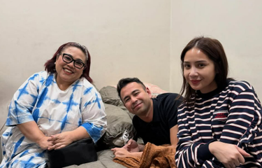 Nunung, Raffi Ahmad dan Nagita Slavina