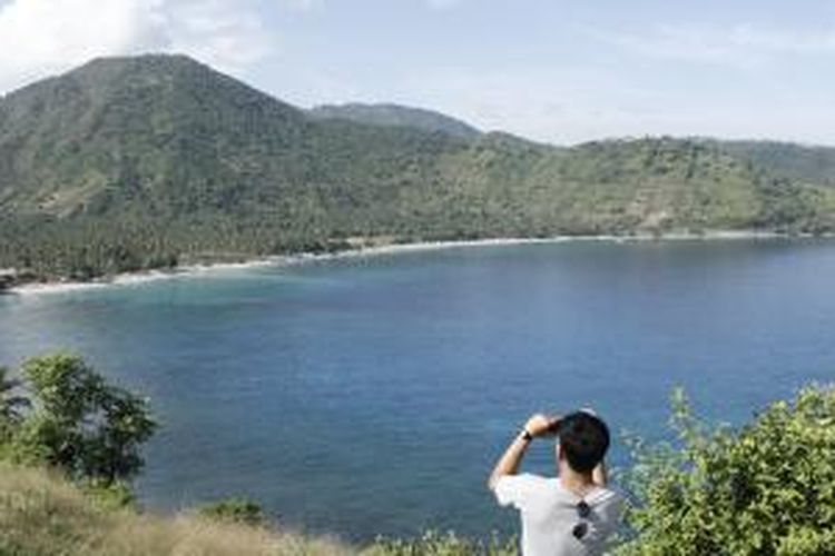 Pantai Malimbu, Lombok, NTB.