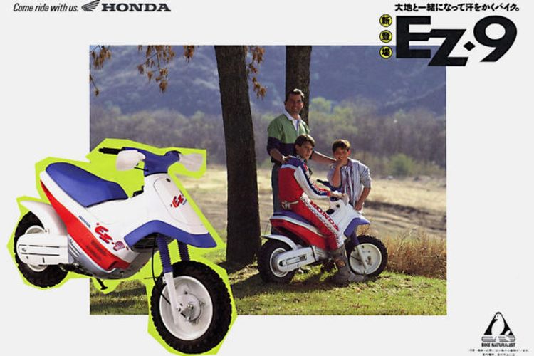 Iklan cetak Honda EZ-9