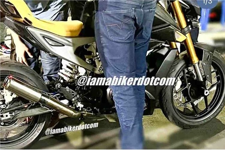 Bocoran motor baru TVS yang diduga versi naked dari Apache RR 310