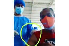 Video Viral Pria Disuntik Jarum Kosong Saat Vaksinasi, Lokasinya Bukan di Indonesia