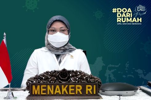 Ingin Pandemi Segera Berakhir, Menaker Ida Ajak Jajarannya Berdoa Bersama