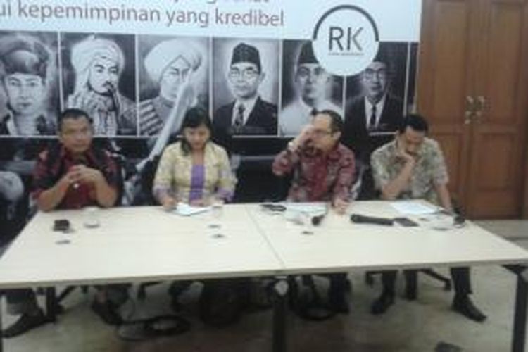 Diskusi terkait pengangkatan Kapolri, di Rumah Kebangsaan, Jalan Pattimura, Kebayoran Baru, Jakarta Selatan, Kamis (22/1/2015).