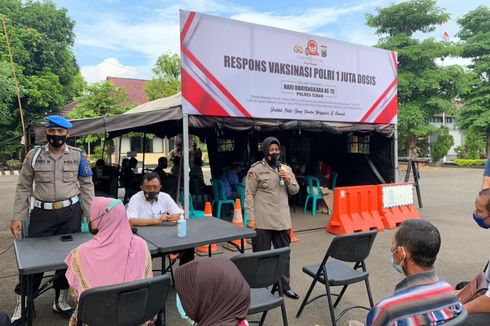 Polres Tangsel Gelar Vaksinasi Warga 18 Tahun ke Atas Mulai 26 Juni, Silakan Daftar di 9 Polsek Ini