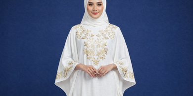 Tren Gamis Putih Lebaran 2026, Clean Look Elegan untuk Sholat Id
