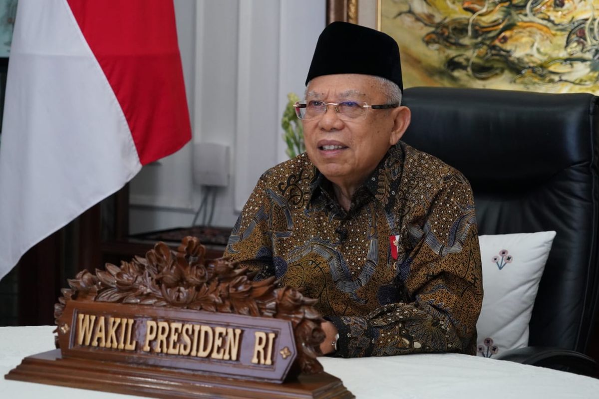 Vice President of Indonesia Maruf Amin. 