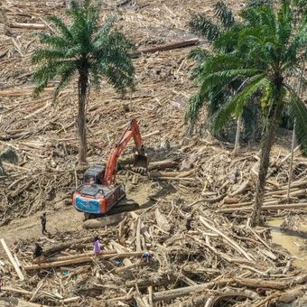 Kondisi di Tapanuli Tengah. 