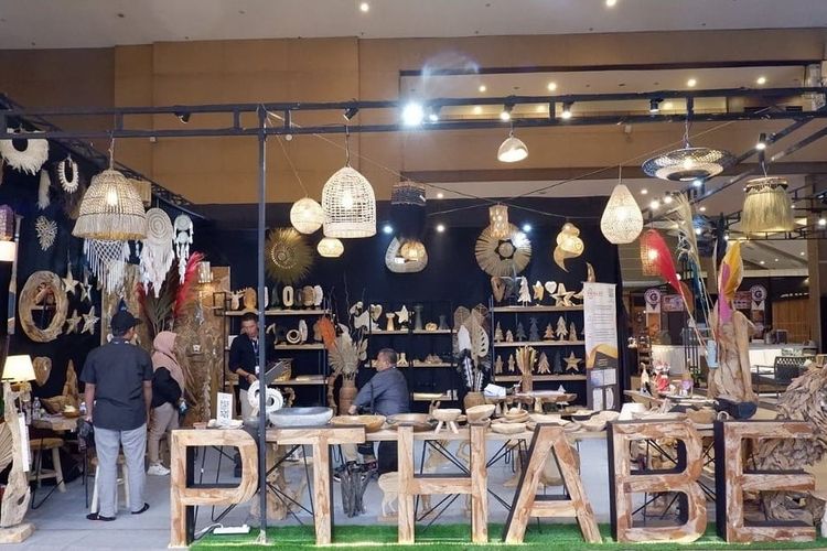 Produk-produk kerajinan PT Habe