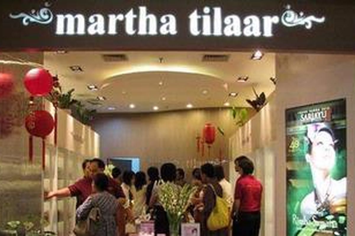 Gerai Martha Tilaar ke-25 sebagai salah satu penanda ulang tahun ke-40 Martha Tilaar Group.