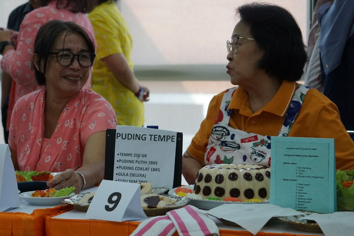 FTb dan Pusat Penelitian & Pengembangan Tempe (PPPT) Universitas Atma Jaya menggelar Lomba Kreasi Masakan Tempe serta workshop pengolahan tempe pada Kamis (6/6/2024).
