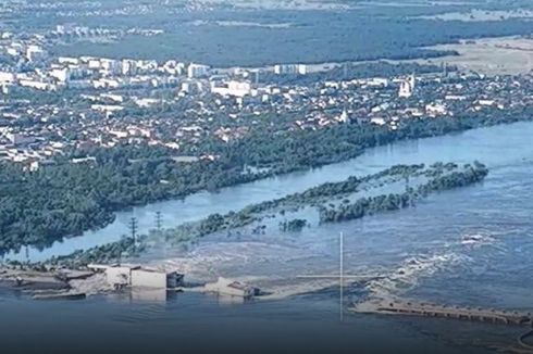 Rangkuman Hari Ke-470 Serangan Rusia ke Ukraina: Lokasi Banjir Dibombardir, Kremlin Peringatkan Konsekuensi Ledakan Pipa Amonia