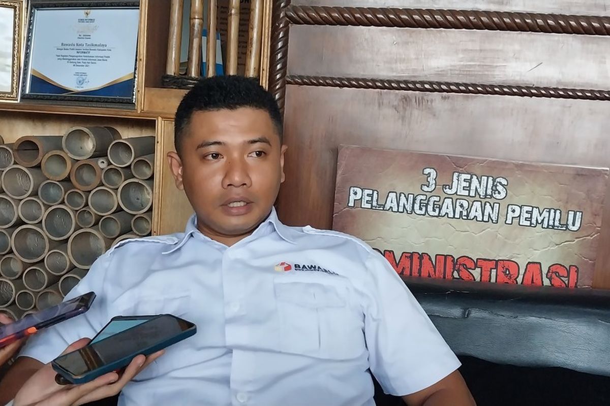 Ketua Bawaslu Kota Tasikmalaya Zaki Pratama.
