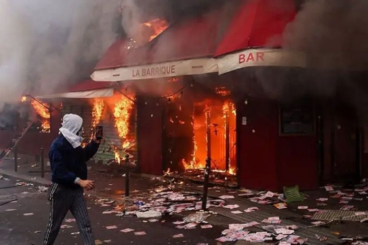Setengah Juta Orang Turun Ikut Demo Perancis, Diduga Ada 2 Pihak