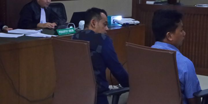 Fahmi Darmawansyah bersaksi di Pengadilan Tipikor Jakarta, Rabu (24/1/2018).