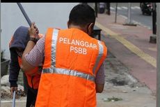 300 Warga Tak Pakai Masker di Depok Dihukum Bersihkan Jalan