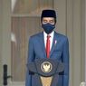 Jokowi-Ma'ruf Mengenakan Jas di Upacara Penurunan Bendera