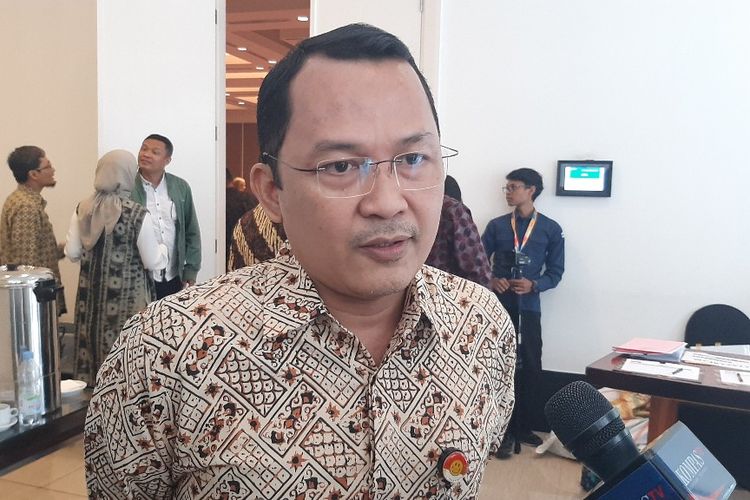 Penasihat Komisi Pemberantasan Korupsi Mohammad Tsani Annafari saat ditemui di Hotel Wyndham Casablanca, Jakarta Selatan, Kamis (28/11/2019).