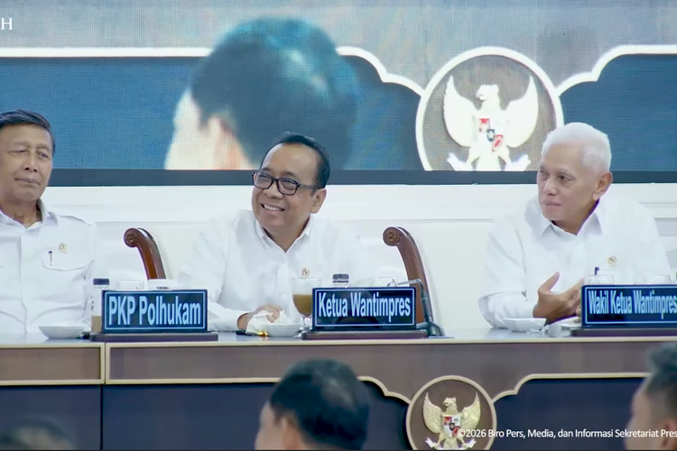 Penggawa Wantimpres saat sidang kabinet pada 21 Oktober 2026.