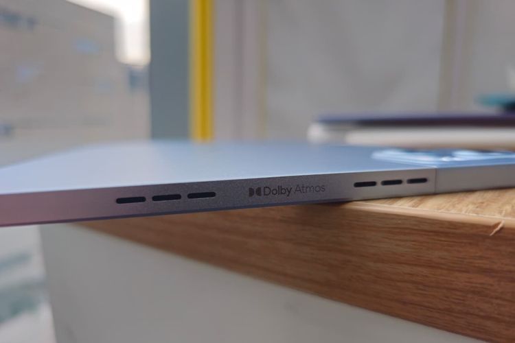 Tablet Tecno Megapad SE didukung Dolby Atmos untuk mendukung pengalaman audio.