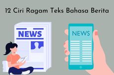 12 Ciri Ragam Teks Bahasa Berita