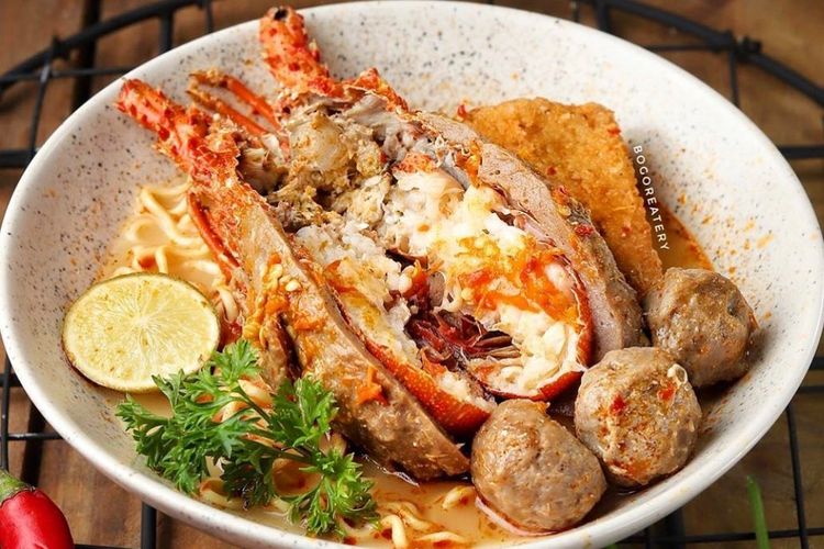 bakso lobster dari santapdirumah