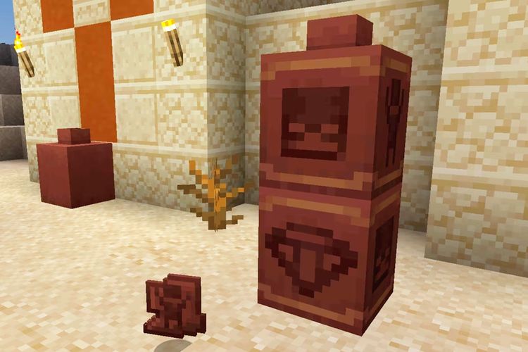 Fitur arkeologi di Minecraft