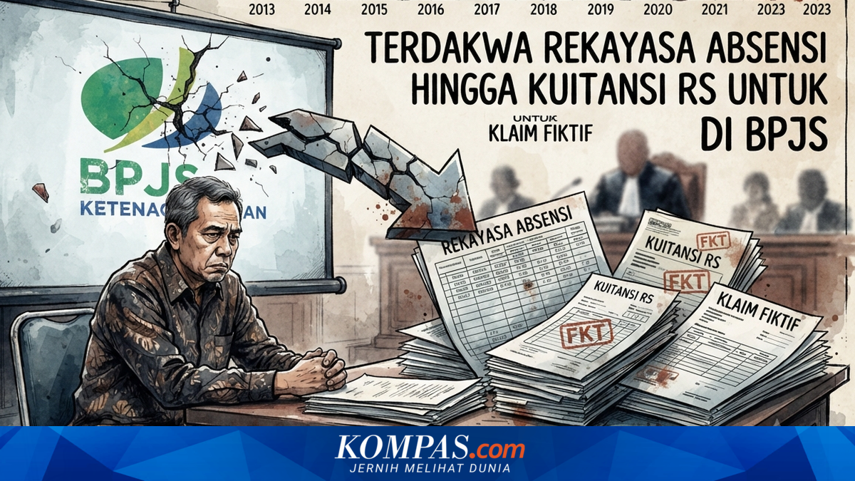 Selama 10 Tahun, Terdakwa Rekayasa Absensi hingga Kuitansi RS untuk Klaim Fiktif di BPJS