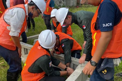 Pelatihan Perakitan Rumah Tahan Gempa Digelar di Sumsel