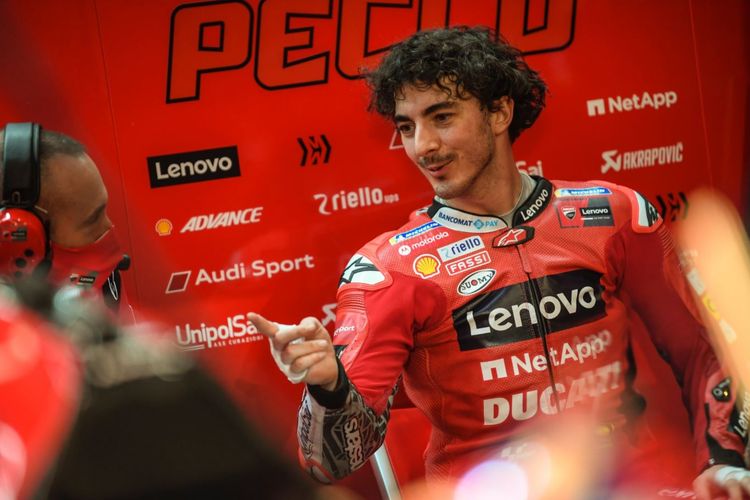 Francesco Pecco Bagnaia, pebalap baru Ducati untuk musim Kejuaraan Dunia MotoGP 2021.