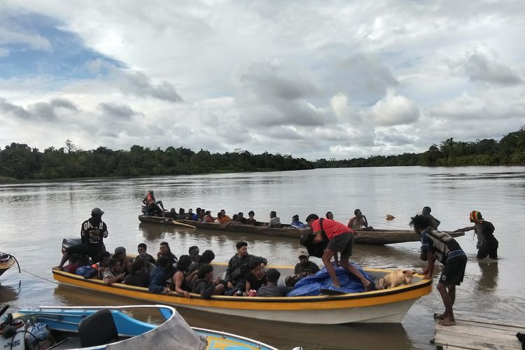 44 Penambang Korban Selamat Serangan KKB di Pegunungan Bintang Berhasil Dievakuasi