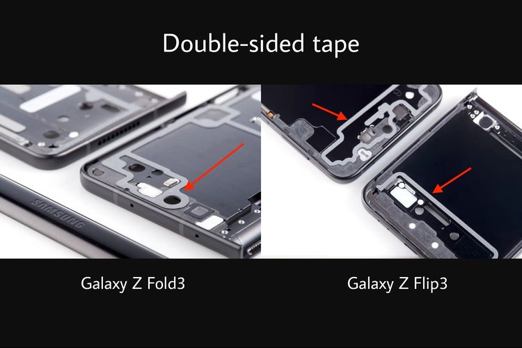 Inovasi samsung untuk buat Galaxy Z Fold3 dan Galaxy Z Flip 3 tahan air.