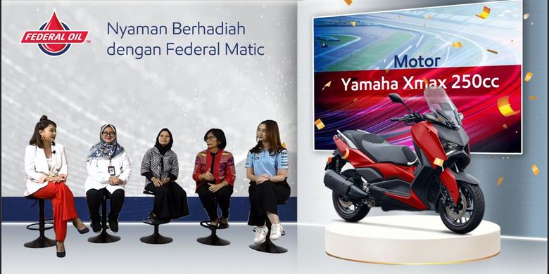 Federal Oil mengumumkan pemenang program Nyaman Berhadiah 2024 periode Agustus, dengan hadiah motor, iPhone, dan MotoGP tiket.