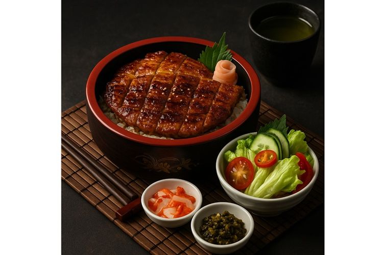 Unagi dari Washoku SATO punya cita rasa otentik.