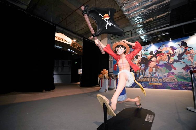Pameran The Great Era of Piracy One Piece akan hadir di Indonesia selama 61 hari di Mall of Indonesia. 
