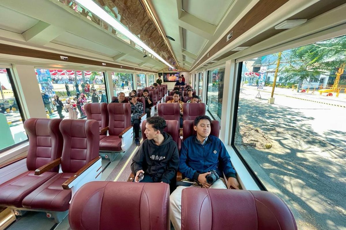 Angkutan Nataru, Penumpang Kereta Panoramic di Daop 9 Jember Capai 833 Orang