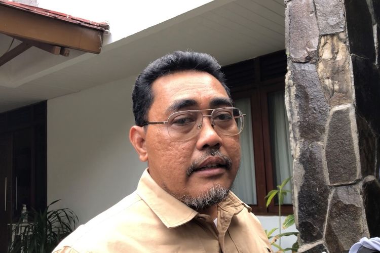 Wakil Kapten Timnas Pemenangan Anies-Muhaimin (Amin) Jazilul Fawaid di Kompleks Widya Chandra, Jakarta Selatan, Selasa (19/12/2023). 