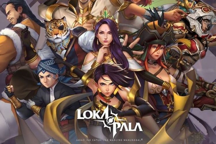 Ilustrasi poster Lokapala.