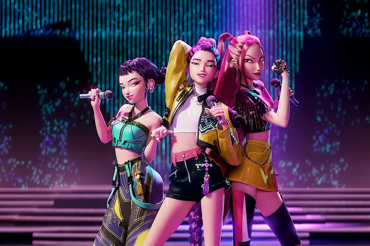 Lirik dan terjemahan lagu Golden - HUNTR/X dari OST KPop Demon Hunters.