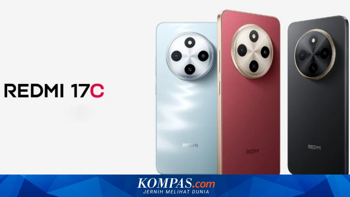 Xiaomi Redmi 17C Resmi, HP Murah dengan Jack 3,5 mm dan Baterai 5.160 mAh