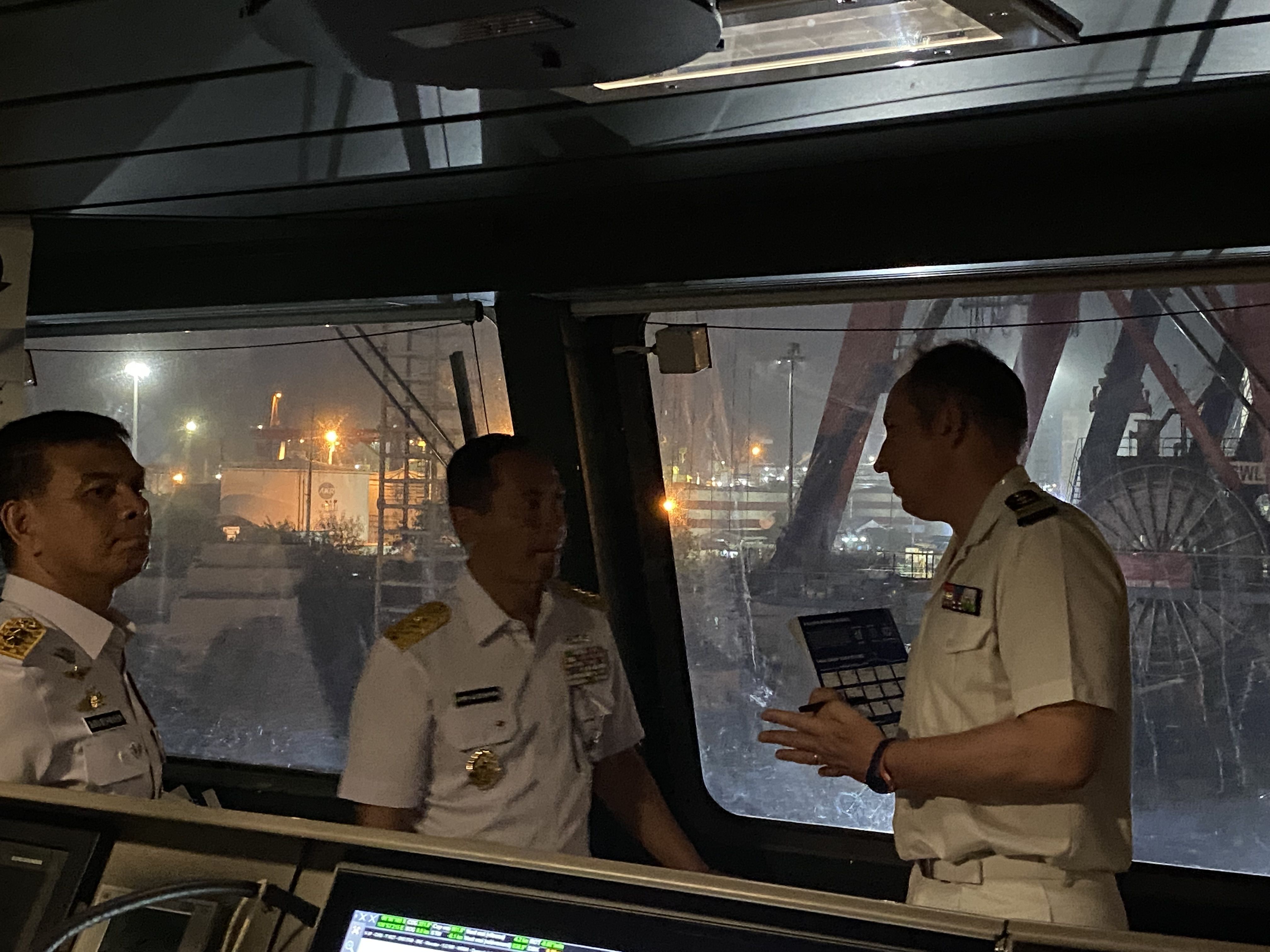 Mengintip Kecanggihan Kapal Perang Perancis FREMM Bretagne D655 yang Bersandar di Jakarta