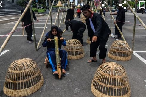 Jelang Pekan Kebudayaan, Kemendikbud Gelar Permainan Daerah di CFD