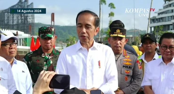 Prabowo Ingin Gedung DPR hingga MA Segera Dibangun di IKN, Jokowi: Ya Nanti Terserah Setelah 20 Oktober