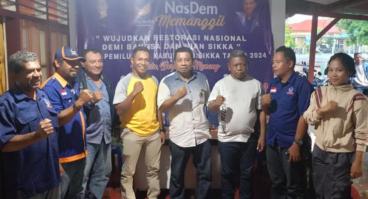 Maju Pilkada 2024, Petani di Sikka Daftar Cawabup di 2 Partai