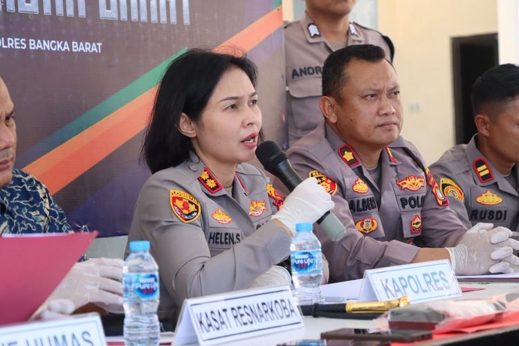 Timah Diduga Ilegal Seberat 413 Kg Diangkut Bus di Bangka Barat, Sopir dan Pemilik Barang Ditangkap