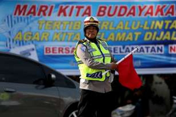 KBO Satlantas Polres Brebes, Suharti.
