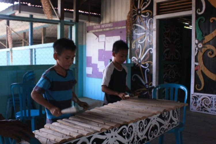 Alat musik Jatung Utang, salah satu alat musik Kalimantan Utara