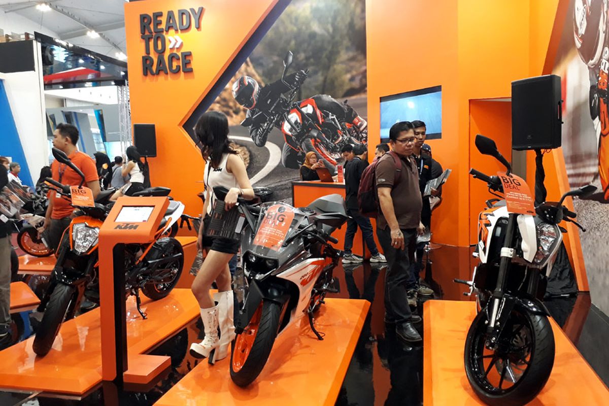 KTM di GIIAS 2017.