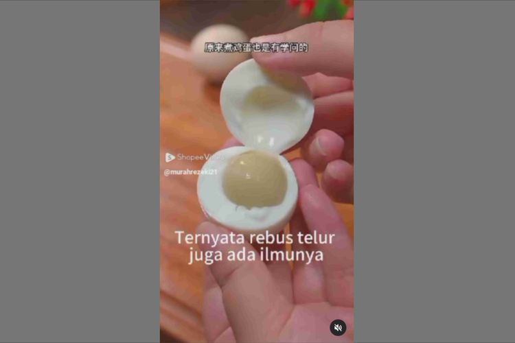 Kuning telur disebut berwarna kehijauan