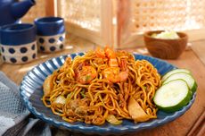 Cara Membuat Mi Goreng Ala Kaki Lima: Kenyal, Tak Lembek, Tak Putus